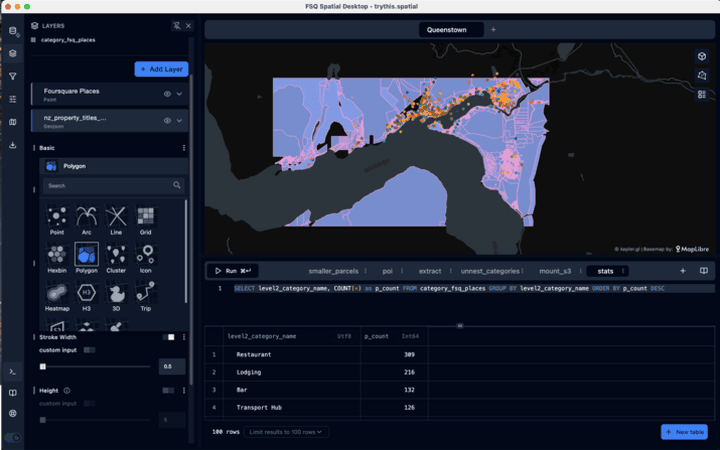 Cloud-native spatial formats